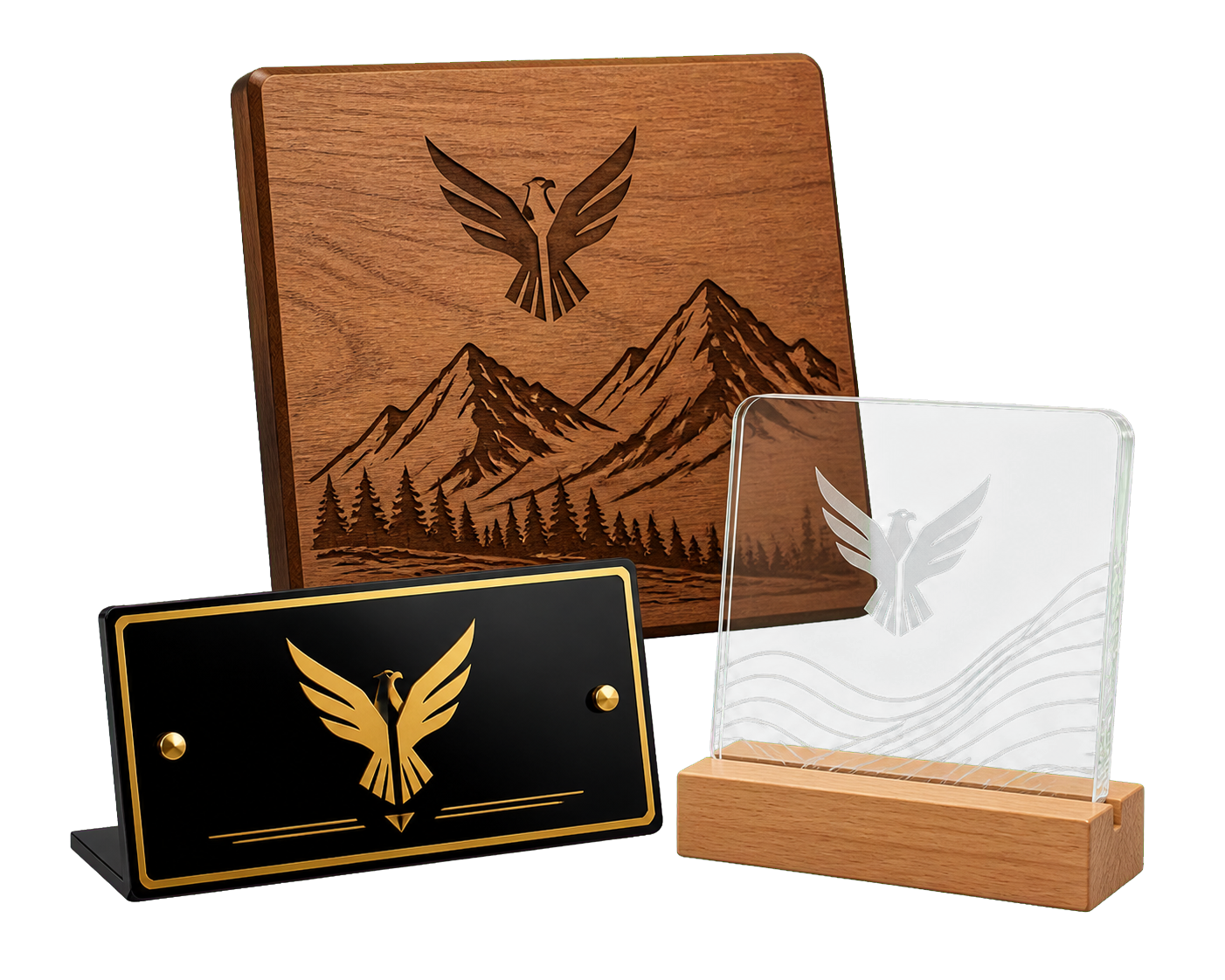 Metal & Acrylic Engraving: Metal Engraving, Name Plates, Desk Plates, Acrylic Signs, Wooden Boards